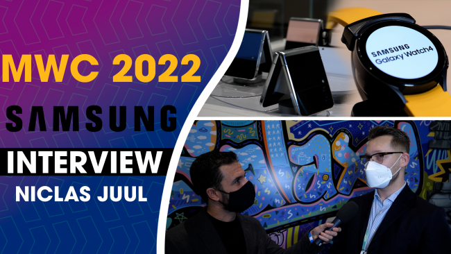 Un tour nello stand di Samsung al Mobile World Congress 2022