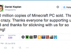 Minecraft taglia il traguardo delle 20 milioni di copie su PC