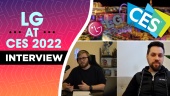 LG al CES 2022 - Intervista a Erik Svalberg